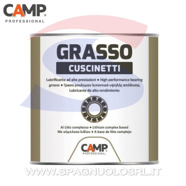 Grasso Per Ingrassaggio Cuscinetti Da 1Kg CAMP 1111001 Spagnuolo S R L