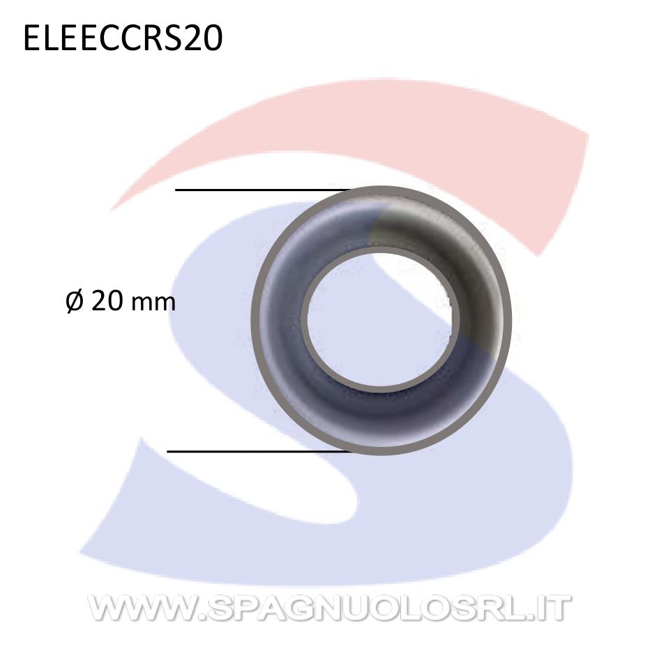 Curva per tubo rigido 90° IP40 20mm - Elettrocanali ECCRS20