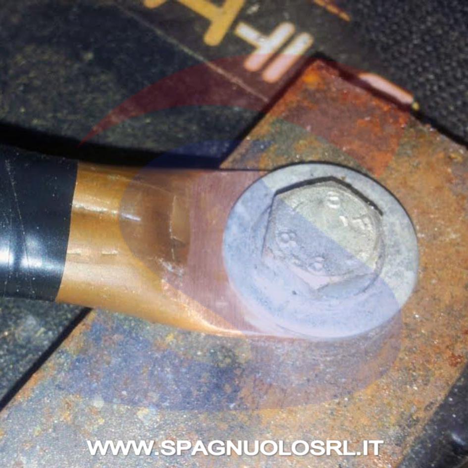 Capocorda ad occhiello nudo in rame con Ø foro di 6,5 mm - BMM 01531 -  Spagnuolo S.R.L.